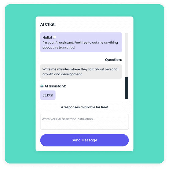 Chat with AI Assistant